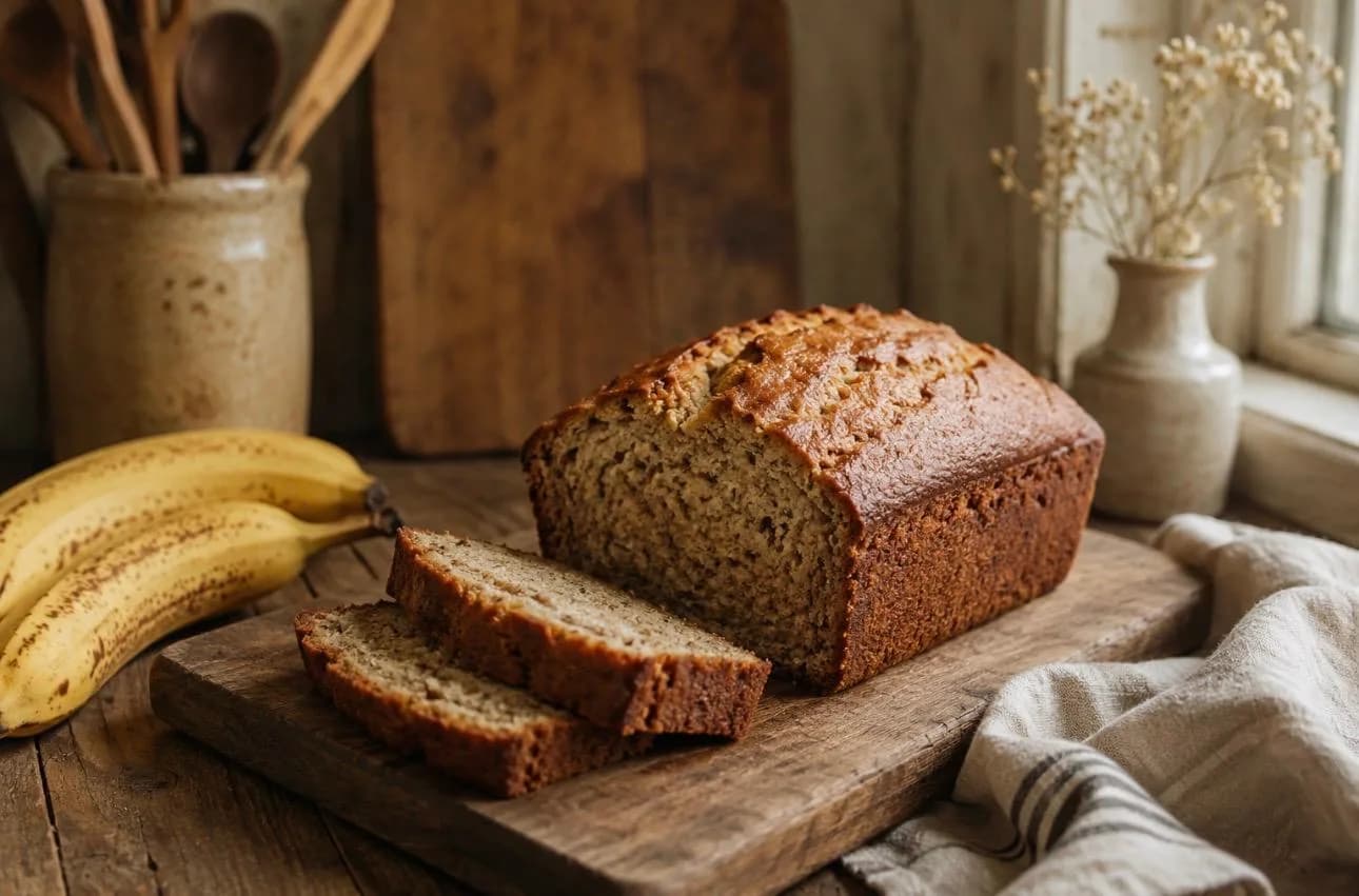 Recipe: Chestnut Flour Banana Bread (Gluten & Dairy Free)